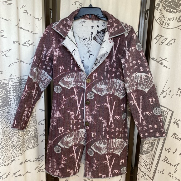 Tapestry coat jacket - Picture 5 of 9